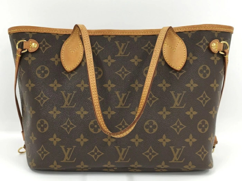 Louis Vuitton Bag Shoulder Neverfull Pivoine Monogram Brown